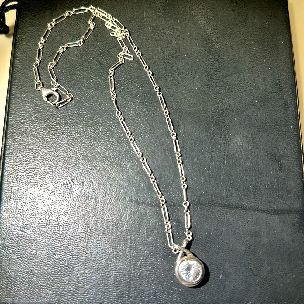 .925 Silpada zirconia necklace